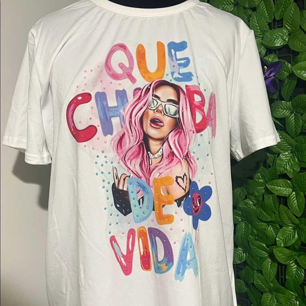 NEW Women’s Sublimated Tee | Karol G Graphic T-Shirt